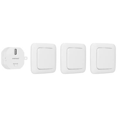 Smartwares SH4-99567 SH4-99567 FSK 433 MHz Trådlös väggströmbrytare