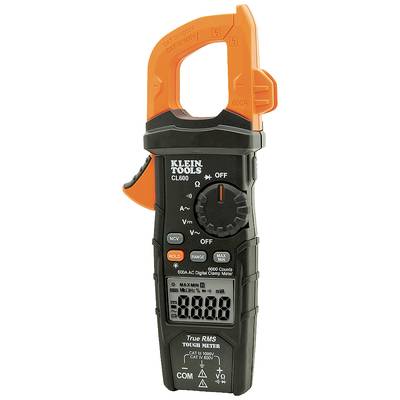 Klein Tools CL600-ISO Handmultimeter Kalibrerad (ISO) digital CAT III 1000 V, CAT IV 600 V Display (Beräkningar): 6000