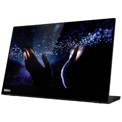 Lenovo ThinkVision M14t LED-skärm EEK C (A - G) 35.6 cm (14 tum) 1920 x 1080 pixel 16:9 8 ms USB-C® IPS LED