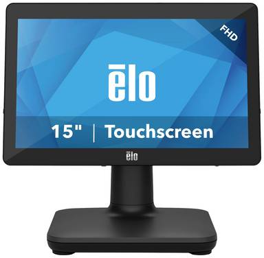 elo Touch Solution EloPOS™ Touchscreen   39.6 cm (15.6 tum) 1920 x 1080 pixel 16:9 25 ms USB 3.0, USB 2.0, Micro USB 2.0, RJ45, Gigabit-LAN (1 Gbit/s) , Wi-Fi 5 (IEEE 802.11 ac/n/g/b/a) , Bluetooth, USB-C®, Hörlurar (3.5 mm)