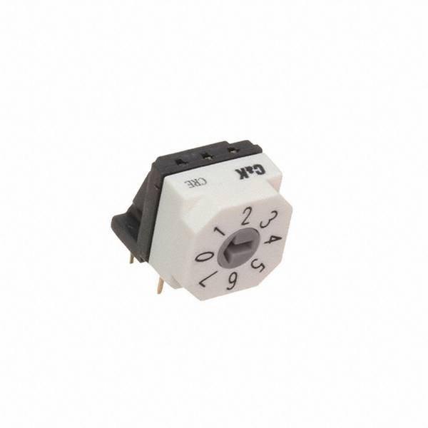 C & K Switches CRE04COTM0A Kodningsomkopplare BCD Switchpositioner 4 1 st Tube
