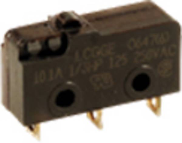 C & K Switches LCGDL9T13EC Mikro-switch 125 V 5 A 1 x Till/(Till)/Till momentan 1 st Bulk