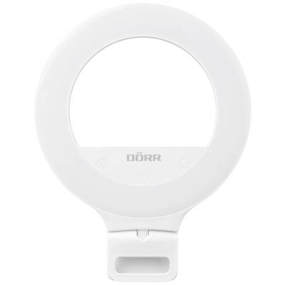 DÖRR Business LED Selfie Ringlicht SLR-13 LED ringbelysning Antal lysdioder: 80 Bi-Color