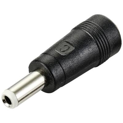TRU COMPONENTS DC-adapter DC-stiftdon - DC-hylsdon 5.5 mm 2.5 mm 5.5 mm 2.1 mm 1 st