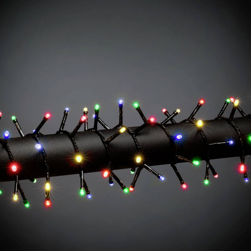 Konstsmide 3871-500 Ljusslinga Utomhus 230 V Antal ljuskällor 1500 LED Flerfärgad Belyst längd: 32.98 m