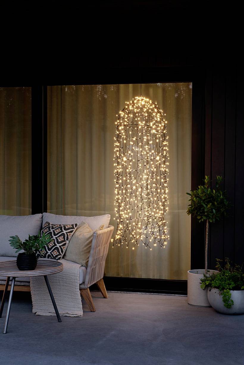 Konstsmide Ljusgardin Utomhus 900 LED N/A (Ø x H) 450 mm x 1450 mm