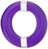 Donau Elektronik 150-016 Flätad kabel 1 x 0.50 mm² Violett 10 m