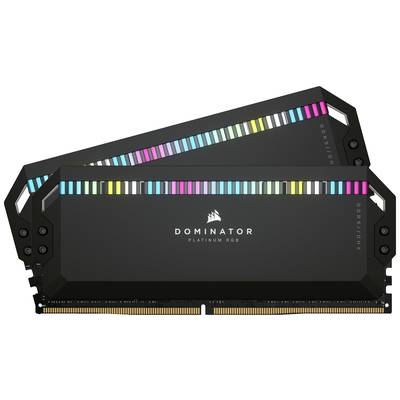 Corsair Dominator Platinum RGB Internminne Desktop Kit DDR5 32 GB 2 x 16 GB Non-ECC 6000 MHz 288-polig DIMM CL36-38-38-7