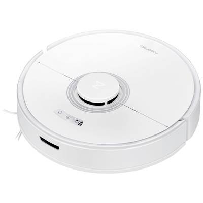 Roborock Q7 Max White Vacuum Cleaner Sug- och golvtvättrobot Vit Kompatibel med Amazon Alexa, kompatibel med Google Home