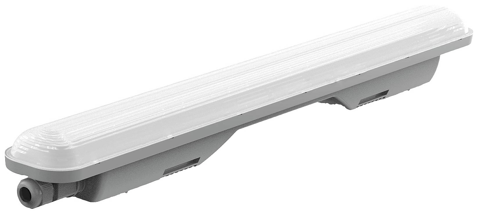 Müller-Licht Aquaprofi 60 Våtrumsbelysning LED LED 18 W Neutralvit Grå (matt), Vit