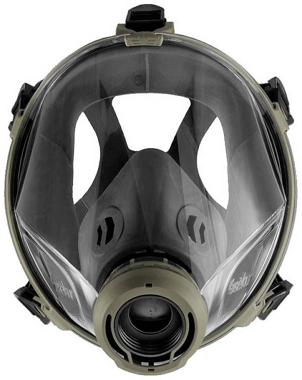 Ekastu C 701 olive/black 466701 Andningsskydd helmask  Storlek: 1size EN 136, EN 148-1 DIN 136, DIN 148-1