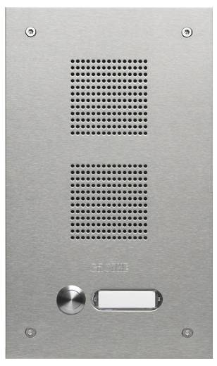 Grothe TS 788 1-1 Porttelefon Utomhusenhet Rostfritt stål V2A (borstat)