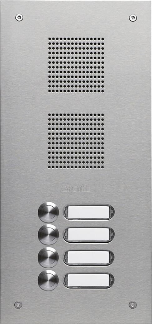 Grothe TS 788 1-4 Porttelefon Utomhusenhet Rostfritt stål V2A (borstat)