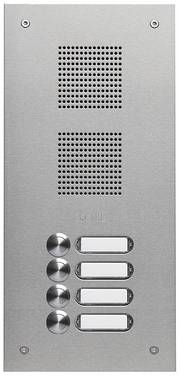 Grothe  TS 788 1-4    Porttelefon    Utomhusenhet    Rostfritt stål V2A (borstat)