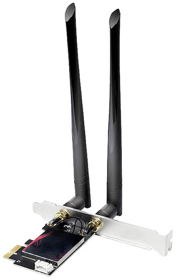 LogiLink WL0248 WiFi Instickskort PCIe, Bluetooth, WiFi 2.4 GBit/s