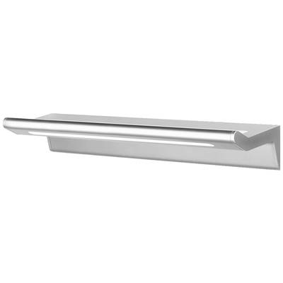 En silverfärgad, väggmonterad LED-ljusslinga med en smal, modern design. Perfekt för belysning av speglar eller tavlor.