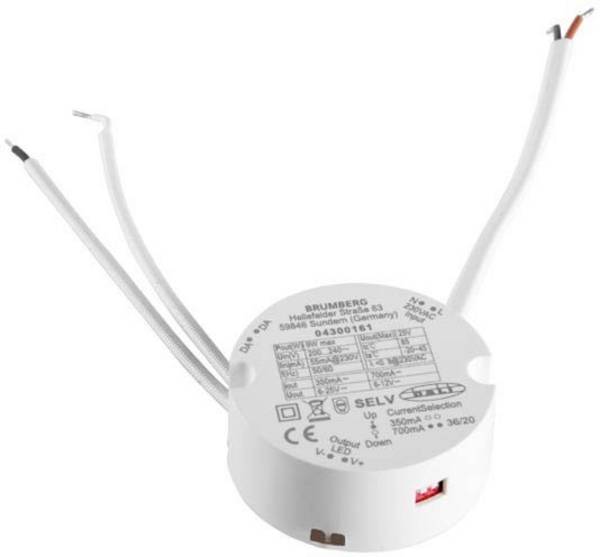 Brumberg 17758010 LED transformator   9 W 700 mA 6 - 12 V dimbar 1 st