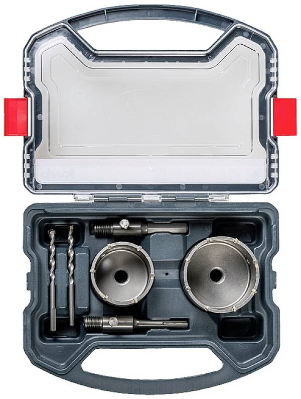 kwb 499176 Hålsågset 6 delar 68 mm, 82 mm 6 st