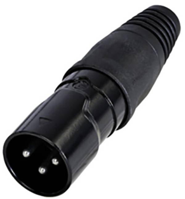 Rean AV RCX3M-Z-001-1 XLR-kontakter Kontakt hane rak Antal poler: 3   1 st