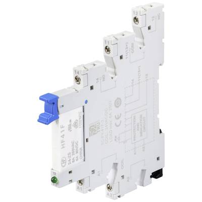 TRU COMPONENTS TC-FY-41F-2 24V industrirelä Nominell spänning: 24 V/AC, 24 V/DC Växelström (max): 6 A 1 NC, 1 NO 1 st
