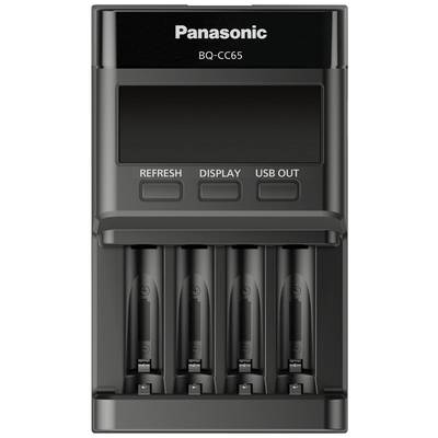 Panasonic BQ-CC65E Batteriladdare NiMH AAA (R03), AA (R6)