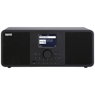 Internet-bordsradio Imperial DABMAN i205 Internet, DAB+, FM Svart