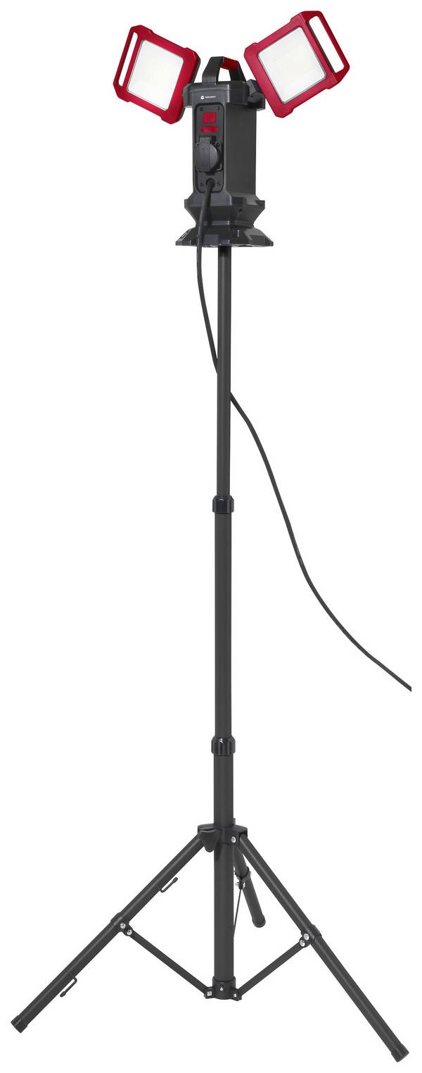 TOOLCRAFT   Byggstrålkastare LED  Stativlängd (max.): 1500 mm 40 W  Naturvit TO-7843728