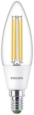 Philips LED 8719514435759 LED-lamp EEK A (A - G) E14 Kronljusform 2.3 W = 40 W Varmvit (Ø x L) 40 mm x 125 mm  1 st