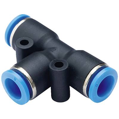 TRU COMPONENTS T-koppling PE8 Rör-Ø: 8 mm 1 st