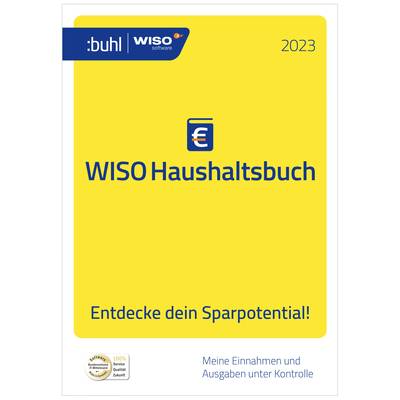 Finansprogramvara WISO Haushaltsbuch 2023 Windows Fullständig version 1 licens