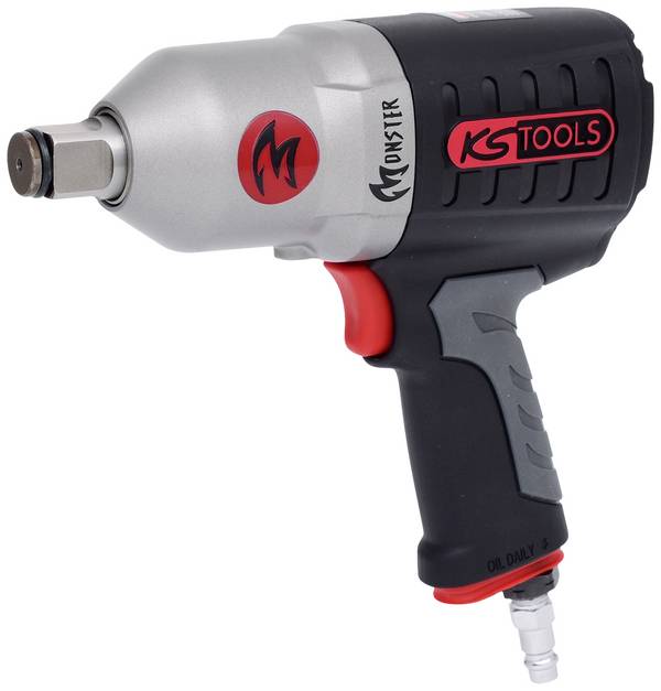 KS Tools  515.3785 Pneumatisk mutterdragare Verktygsfäste: 3/4" Vridmoment (max.): 1690 Nm