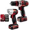 Einhell TE-CD 12/1 Li +22+CL (2x2.0Ah) 4513598 Borrskruvdragare batteri 12 V 2 Ah Li-Ion inkl. 2x batterier, inkl. laddare, inkl. Tillbehör