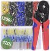 Quadrios 22T008 22T008 Crimptång-set Ändhylsor 0.25 till 10 mm² Inkl. ändhylsa sortiment
