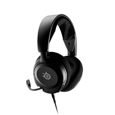 Steelseries Arctis Nova 1 Spel Over Ear-hörlurar Sladd Stereo Svart Brusreducering för mikrofon Headset, Volymkontroll,