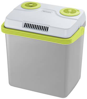 Severin 2925 Kylbox EEK: E (A - G) Termoelektrisk 5 V, 12 V, 230 V Grå, Grön, Vit 25 l