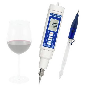 PCE Instruments PCE-PH20WINE pH-mätare pH-värde