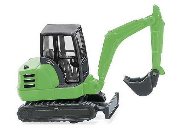 Wiking 0946 08 N Byggmodell Konstruktionsfordon Schaeff Mini-grävmaskin HR 18