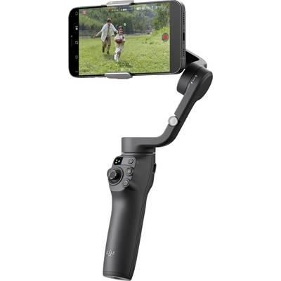 DJI Osmo Mobile 6 Gimbal elektrisk 1/4 " Svart Bluetooth, inkl. smarthpone-hållare, inkl. väska