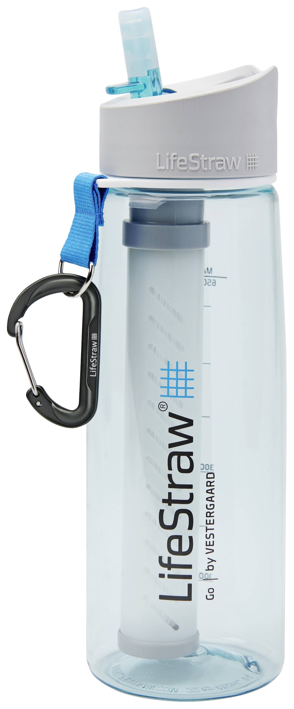 Lifestraw Go 1 liter - Clear vattenflaska med filter - LifeStraw