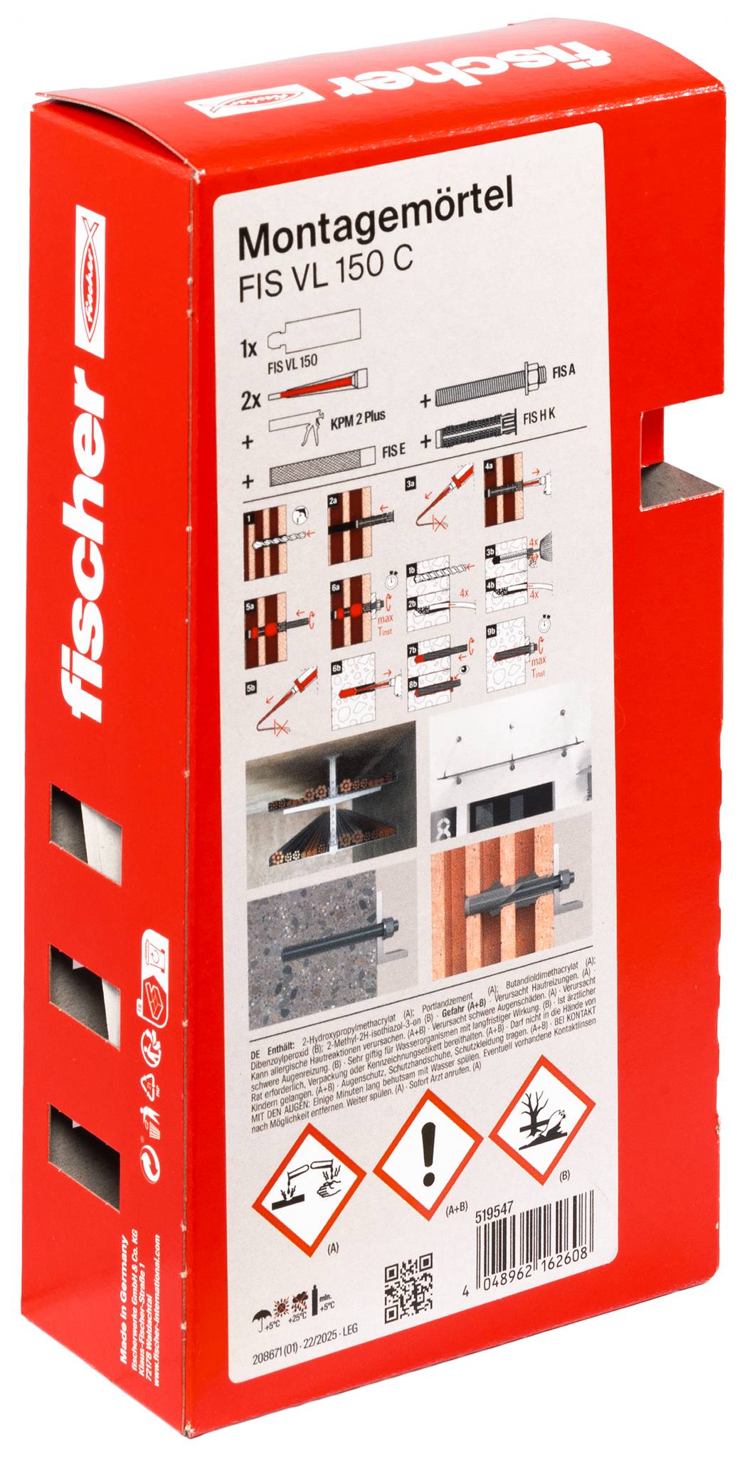 Fischer FIS VL 150 C Murbruk 145 ml-4