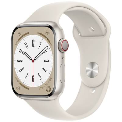   Apple  Watch Series 8  GPS + Cellular  45 mm  Aluminum  Polarstjärna  Sport  Polarstjärna  