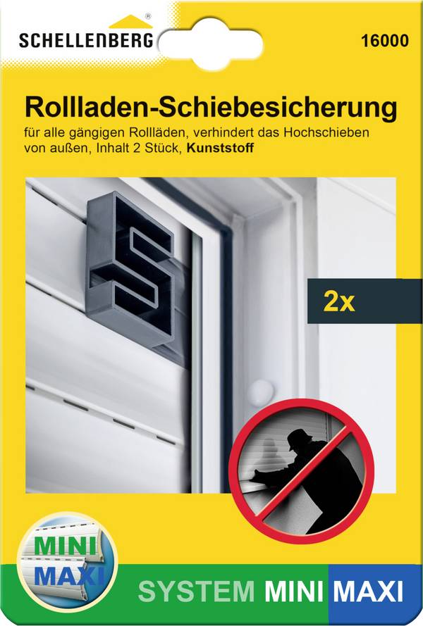 Schellenberg 16000 Uppdragningssäkring för jalusier Passar till Schellenberg Mini, Schellenberg Maxi