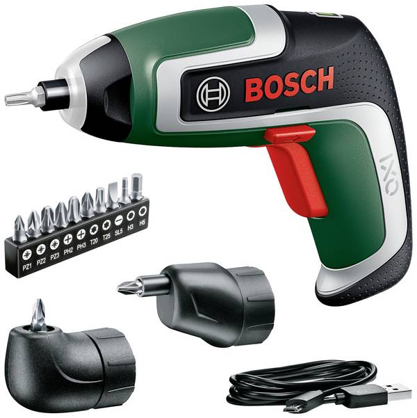 Bosch Home and Garden IXO 7 set 06039E0001 Skruvdragare batteri  3.6 V 2.0 Ah Li-Ion inkl. 1x batteri, inkl. väska