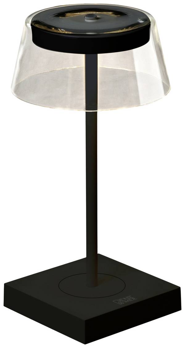 Konstsmide 7816-750 Scilla schwarz LED-utomhusbordslampa  2.5 W Varmvit  Svart