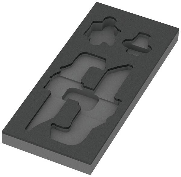 Wera 05137340001  Skumgummiinlägg 1 st (L x B x H) 392 x 172 x 30 mm