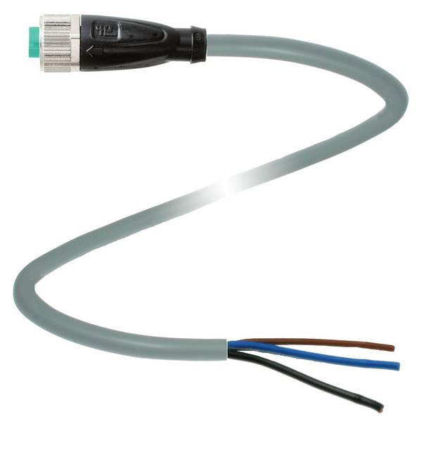 Pepperl+Fuchs 224918 Sensor/ställdon-kontakt, konfektionerad M12 x 1 35 m Antal poler (RJ): 3 1 st