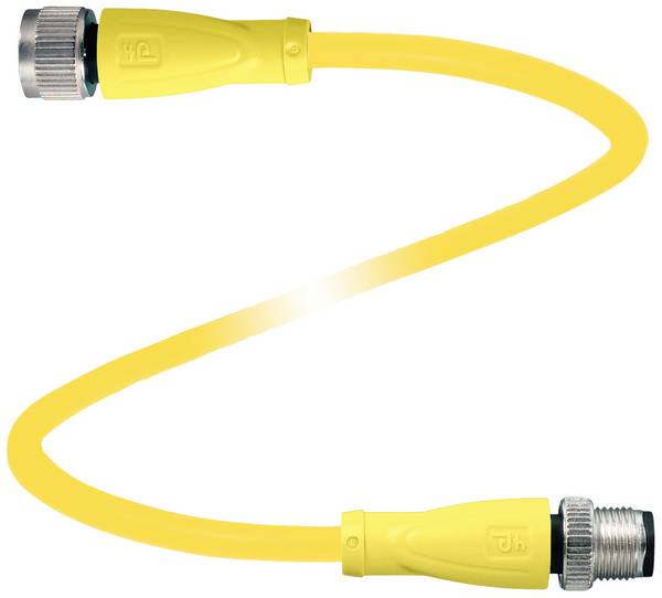 Pepperl+Fuchs 70128170-100003 Sensor/ställdon-kontakt, konfektionerad M12 x 1 0.6 m Antal poler (RJ): 5, 5 1 st