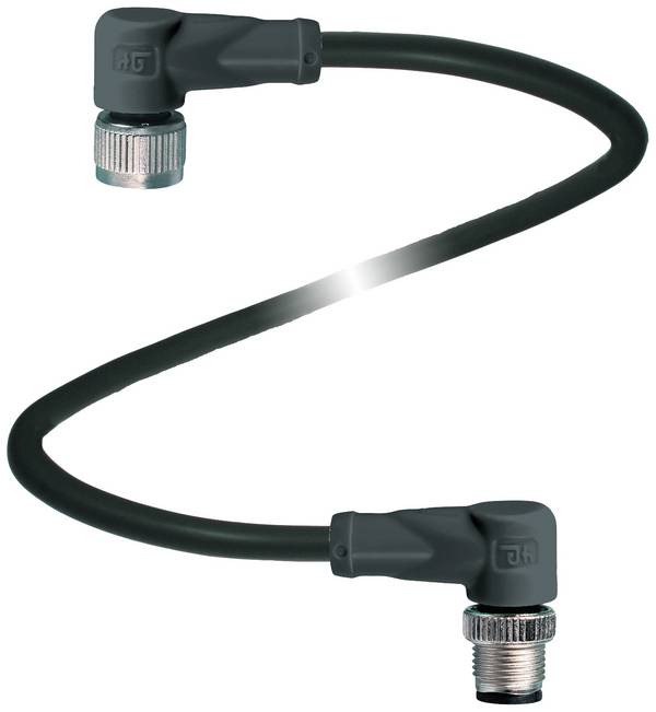 Pepperl+Fuchs 281663 Sensor/ställdon-kontakt, konfektionerad M12 x 1 1.1 m Antal poler (RJ): 4, 4 1 st