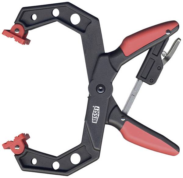 Bessey XCR4 Spärrhaketving Spännvidd (max.):100 mm  Gapdjup:75 mm