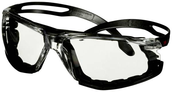 3M SecureFit SF501SGAF-BLK-FM Skyddsglasögon inkl. anti-fogskydd Svart